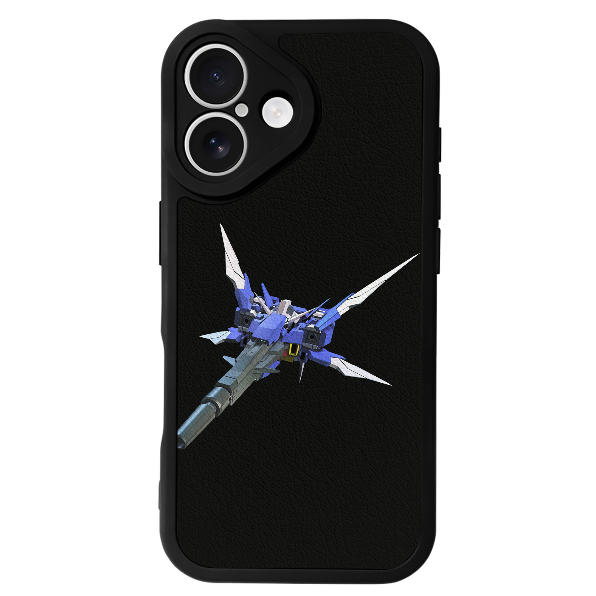 （画像用） 機動戦士ガンダム Mobile Suit Gundam 【iPhone 16シリーズ対応】シリコンスマホケース（レザー調） 材質：シリコン